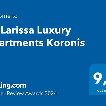 La Larissa Luxury Apartments Koronis Exteriér fotografie